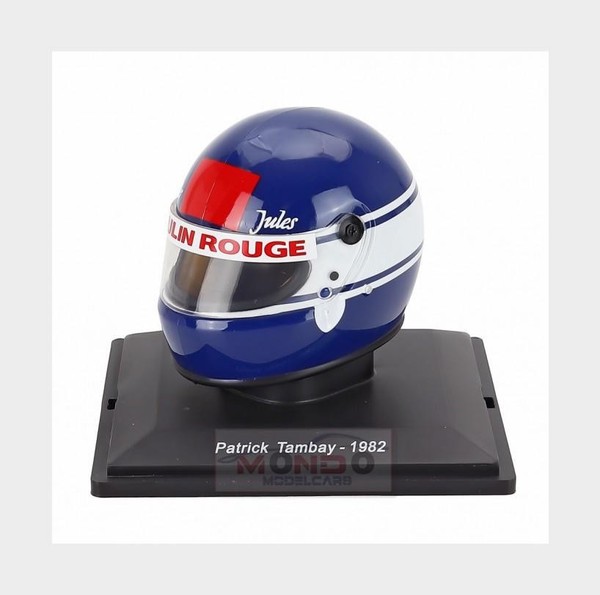 1:5 Edicola Helmet F1 Casco Helmet Patrick Tambay 126 C2 Season 1982 HELFE97 Mod-image