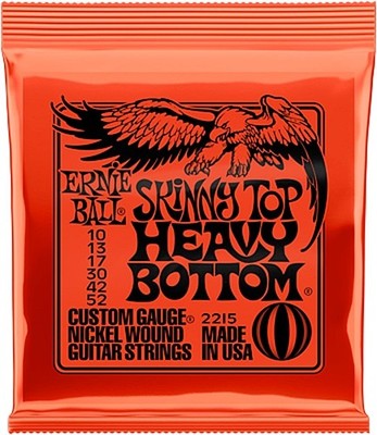 Ernie Ball 2215   Skinny Top Heavy Bottom 010-052   Satz Saiten für E-Gitarre