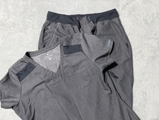 Med Couture Jenny Yoga Jogger / Touch One Pocket Top Scrub Set Size Medium
