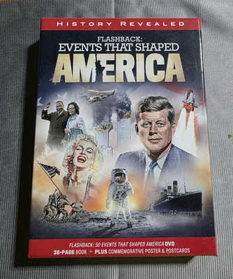 FLASHBACK  EVENTS THAT SHAPED AMERICA       DVD  WITH ALL INSERTS