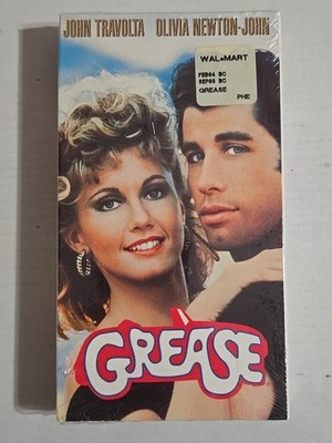 Grease 1977 (VHS, 1990) - Travolta FACTORY SEALED NEW 
