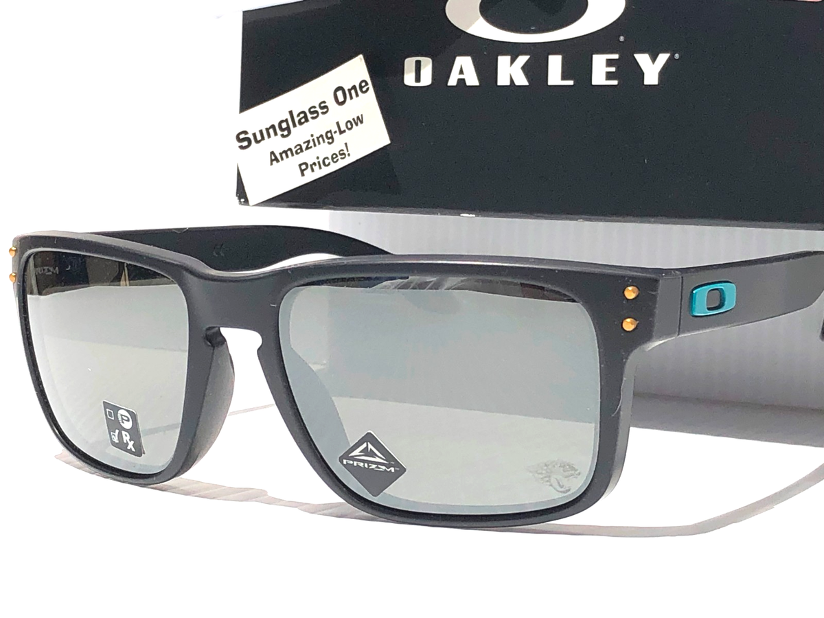 NFL Oakley Holbrook Jacksonville JAGUAR Matte Black PRIZM Black