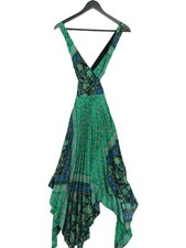 Topshop Wrap Midi Dress UK8 in Multi