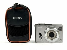 Sony Digital Camera Cybershot DSC-W5 5.1MP Zeiss W/ Bag  Memory Card