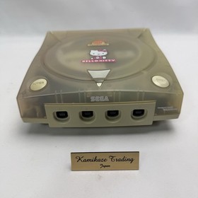Sega Dreamcast console Hello Kitty Pink set New Battery HKT-3000 NTSC-J Tested