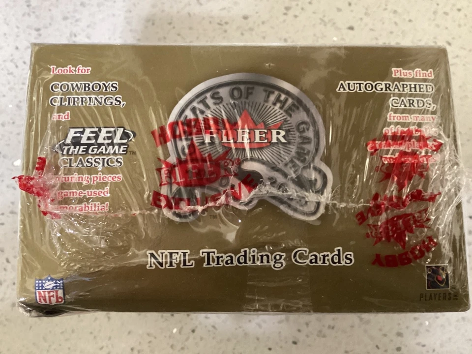 2000 Fleer Greats of the Game Football HOBBY Box GU Autographs - Image 2 of 4