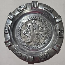 Diesel Pewter Round Ashtray 8.5" Diameter New