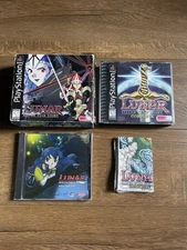 Lunar Silver Star Story Complete [4 Disc] (Sony PlayStation 1 PS1, 1999) READ***