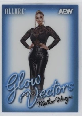2026 Upper Deck Allure AEW Glow Vectors Mother Wayne #GV-24 1jj7