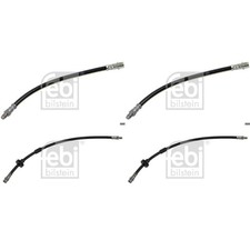 4x FEBI BREMSSCHLAUCH VORNE + HINTEN passend für MERCEDES C-KLASSE W202