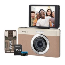 KODAK PIXPRO C1 13MP Digital Camera Brown with MicroSD Card and Card Reader