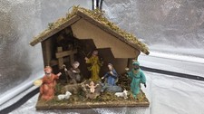 Vintage Italian Nativity Set