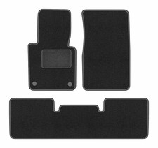 Velours-Fußmatten für Mercedes G W461 1978-2008 Geländewagen 3-tlg Graphit LUX Velours-Fußmatten für Mercedes G W461 1978-2008 Geländewagen 3-tlg Graphit LUX