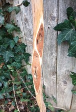 Diamond Willow - Craftwood - Walking / Hiking Stick - Peeled - Carving Blank