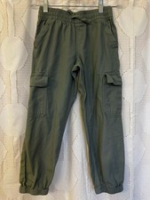 Gap Kids Khaki Cargo Joggers Size M (8)