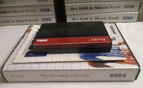 Sega Master System ROCKY w/Cartridge, Instructions & Box (CIB)