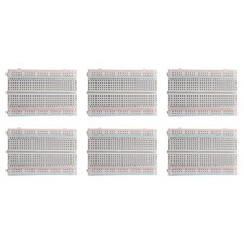 Complete Your DIY Projects with This Set of Six Solderless Breadboards