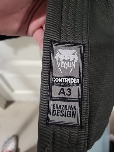 Venum Contender 2.0 Brazilian Jiu-Jitsu Gi - Verde - Solo top A3 - Foto 3 di 8