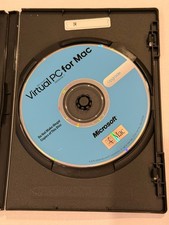 Microsoft Virtual PC for Mac Version 7 Upgrade CD pn:X10-42029 With Key