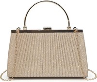 Pahajim Handtasche Damen Klein Clutch Glitzer Tasche Abendtasche Damen Elegante
