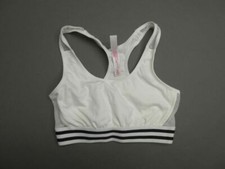 XHILARATION SIZE M WOMENS WHITE WIRELESS UNPADDED BRALETTE 3S