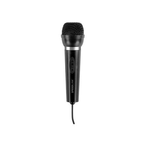 SL-8703-BK SPEEDLINK Capo Desk & Hand Microphone with 2m Cable, Black - 第 3/4 張圖片