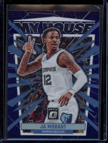 Ja Morant 2023-24 Panini Optic #15 My House Purple Prizm Memphis Grizzlies