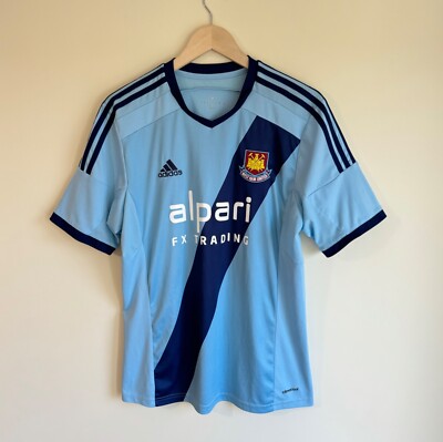 West Ham United 2014/2015 Away Football Shirt Soccer Jersey Adidas