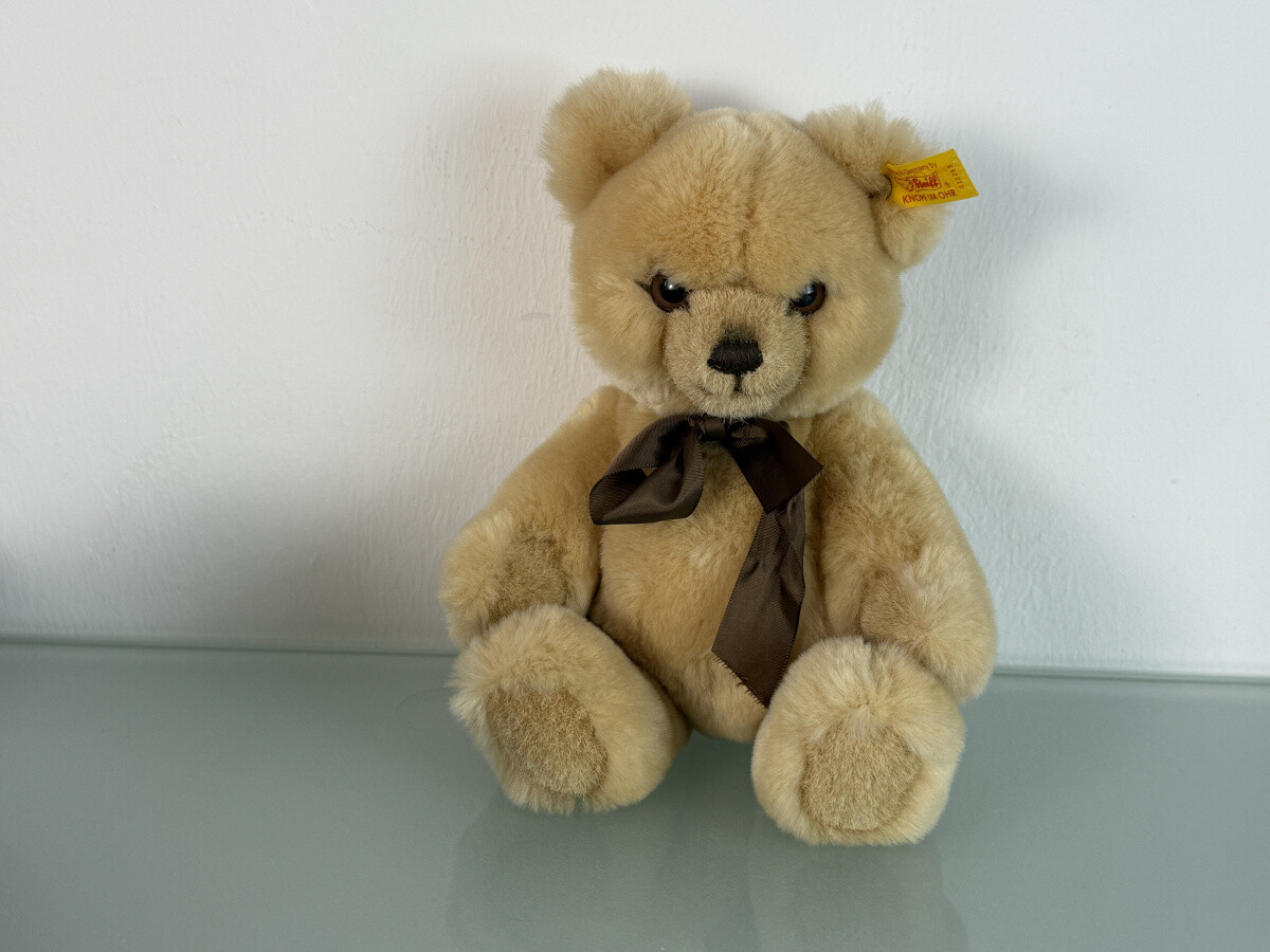 Steiff Animal Teddy Bear Petsy 012259 - 25cm. Excellent Condition