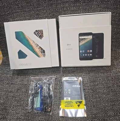 Nexus LG 5X H790-32GB Carbon (Unlocked) Ph. Comes W A Replacement Battery. Read!