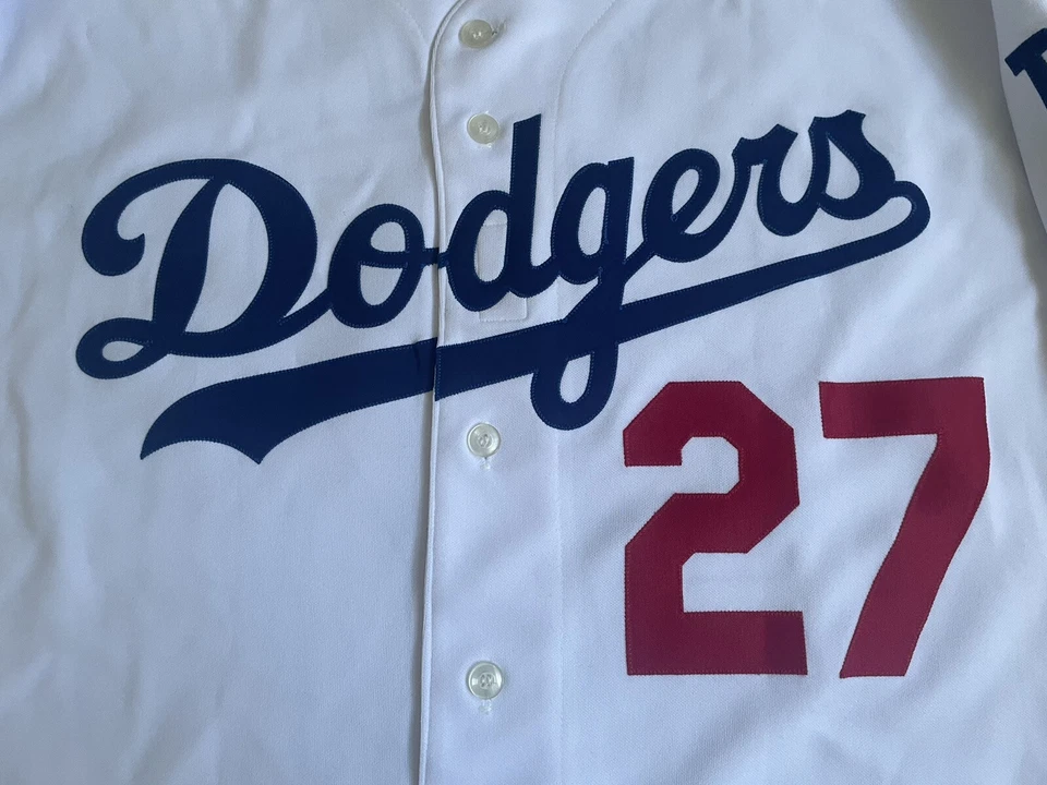 Majestuosa Jersey Firmada por Matt Kemp Dodgers Certificado de Autenticidad UD Cubierta Superior 50 Aniversario Foto 3 de 4