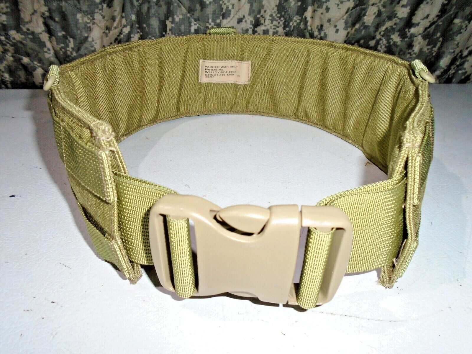 米軍 実物 EAGLE PADDED WAR BELT