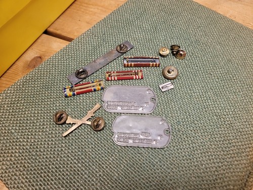 Named WW2 Medal/ Dogtag Grouping Army Air Force/ Corps Sterling Medal Set... - Picture 16 of 24