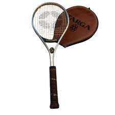 Spalding Targa Tennis Sport Racket Brown Cover 4L Aluminum Alloy Frame Vintage