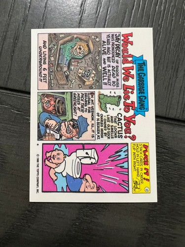 1988 Garbage Pail Kids Series 14 completa il tuo set base GPK 14A U scelta OS14 - Foto 18 di 188