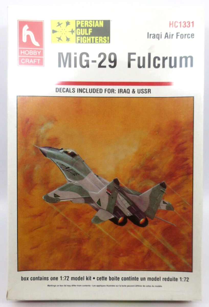 HobbyCraft 1/72 MiG-29 Fulcrum Model Kit HC1331 | eBay