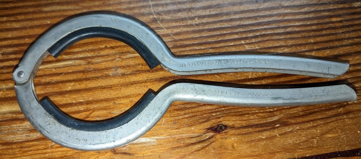 VINTAGE METAL JAR OPENER - THE CUNNARD CO. MINNEAPOLIS, MINN. | eBay