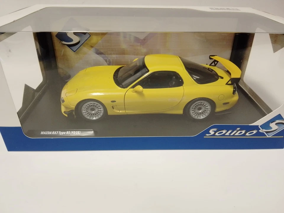 Solido Mazda RX7 Type RS FDRS yellow streetfighters 1994 1/18 S1810603 - Immagine 4 di 4