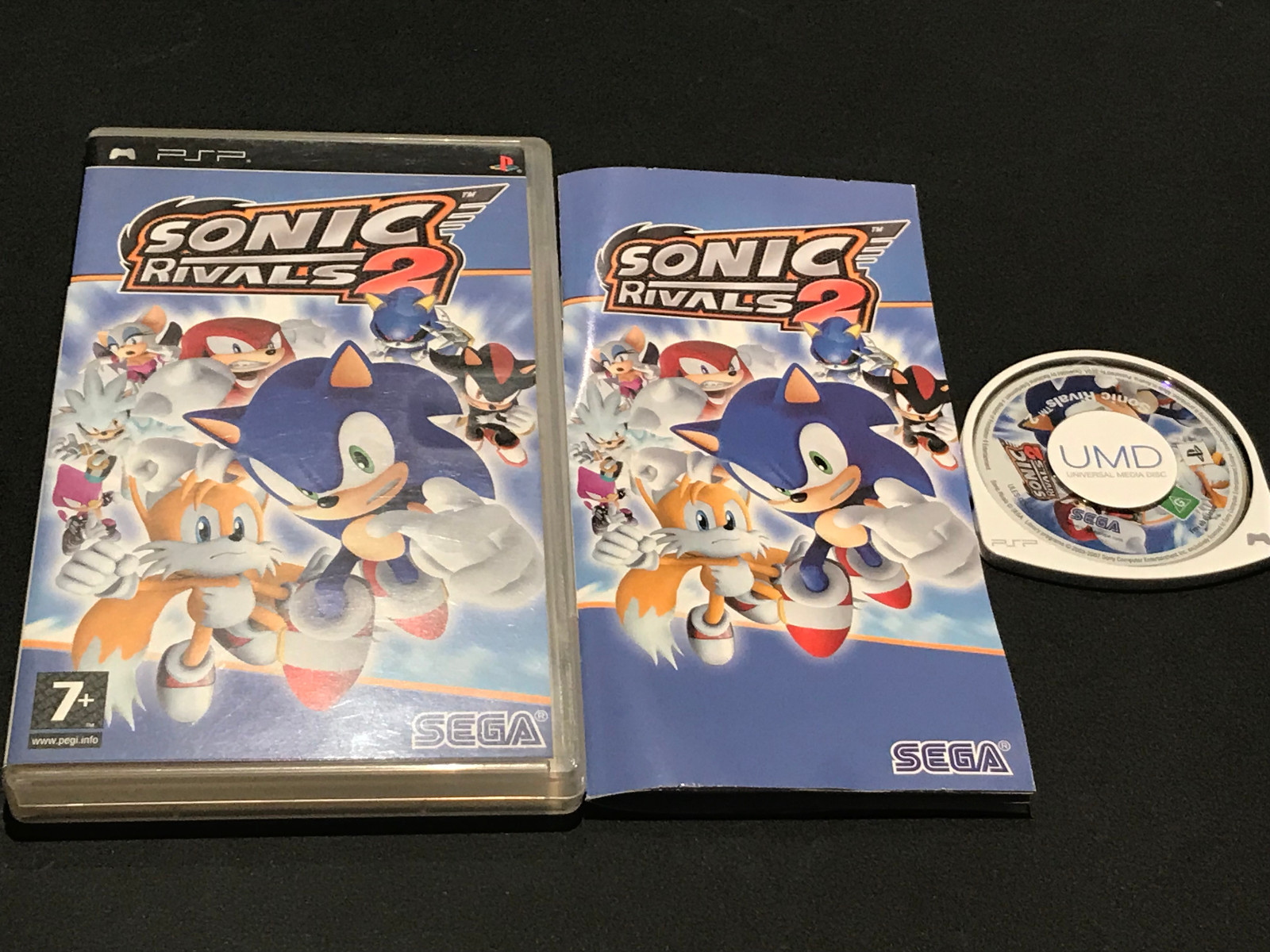 Sony PSP - Sonic Rivals 2 - PAL