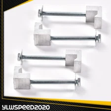 Tool Box Mount J Hook Toolbox Pickup Pair Rail Mounting Kit Clamp Tiedown Truck