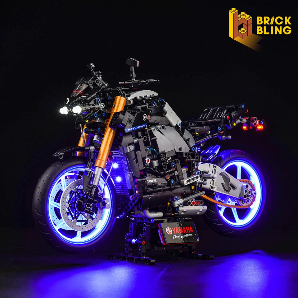 BrickBling LED Light Kit for LEGO Technic Yamaha MT-10 SP 42159 Decor (Standard)