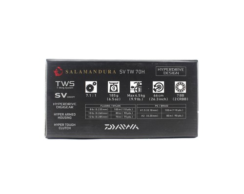 Daiwa Reel Baitcast 22 Salamandura SV TW 70H Right Hand (6845) - Picture 6 of 6