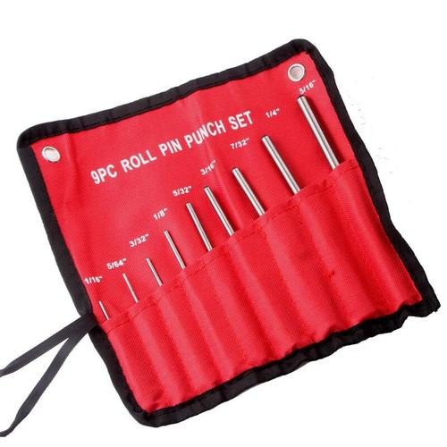 9PCS Rifle Shotgun Steel Roll Pin Punch Set Gunsmithing Kit Removing Repair Tool - Picture 2 of 8