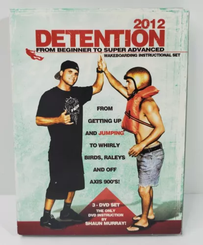 Detention 2012 - From Beginner to Super Adv. Wakeboarding Instructional (DVD)