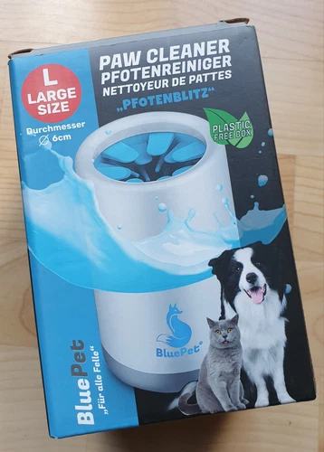 BluePet "PfotenBlitz" Pfotenreiniger für den Hund Gr. L Ø 6 cm