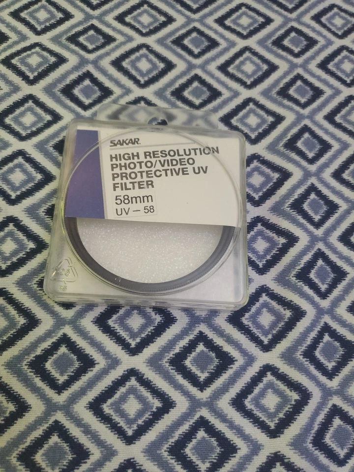 Sakar UV 58mm High Resolution photo /video Protective Filter - Image 2 of 4