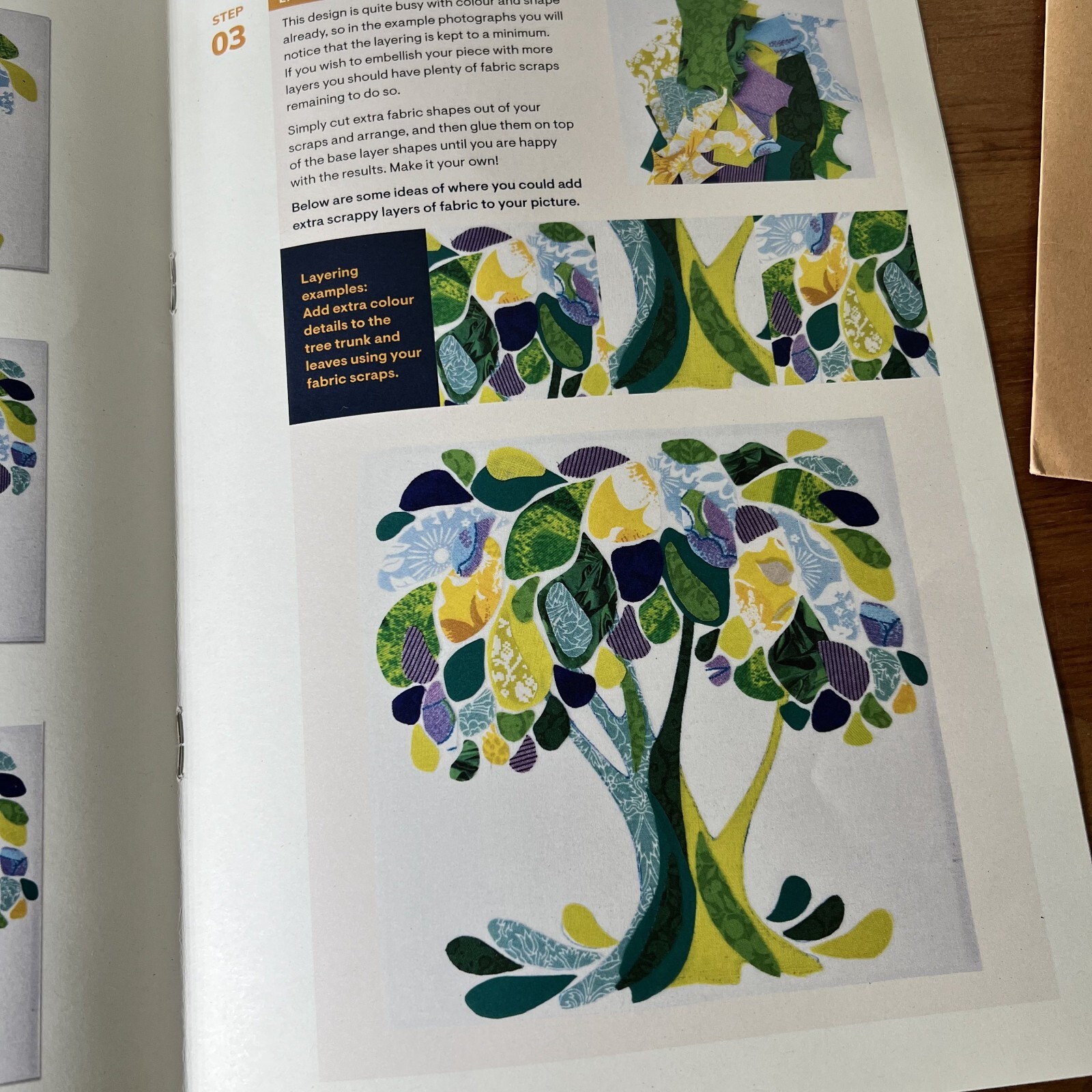 Wattle & Loop Kitras Art Glass SPRING Slow Stitched Tree of Enchantment Kit