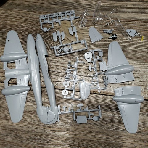Airfix-72 Meteor III Model Kit No 268, With vintage Conversion Kit - Picture 6 of 17