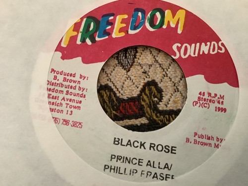 Prince Alla, schwarze Rose, 7"" Freiheit.