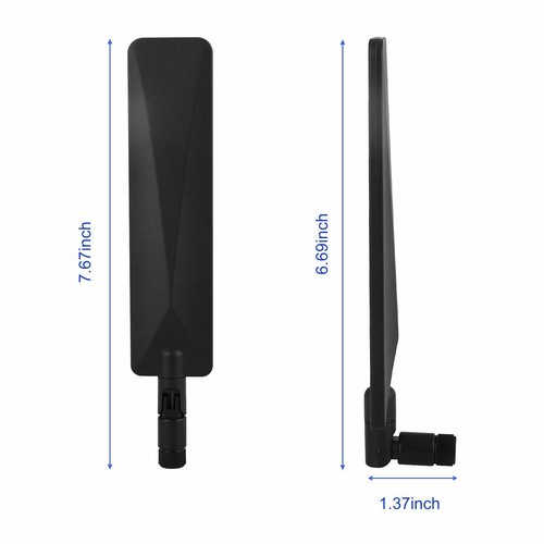 Long Rang SMA Antenna 22Dbi Full Band Foldable Antenna 600-6000 MHz for UNIDEN - Zdjęcie 7 z 8